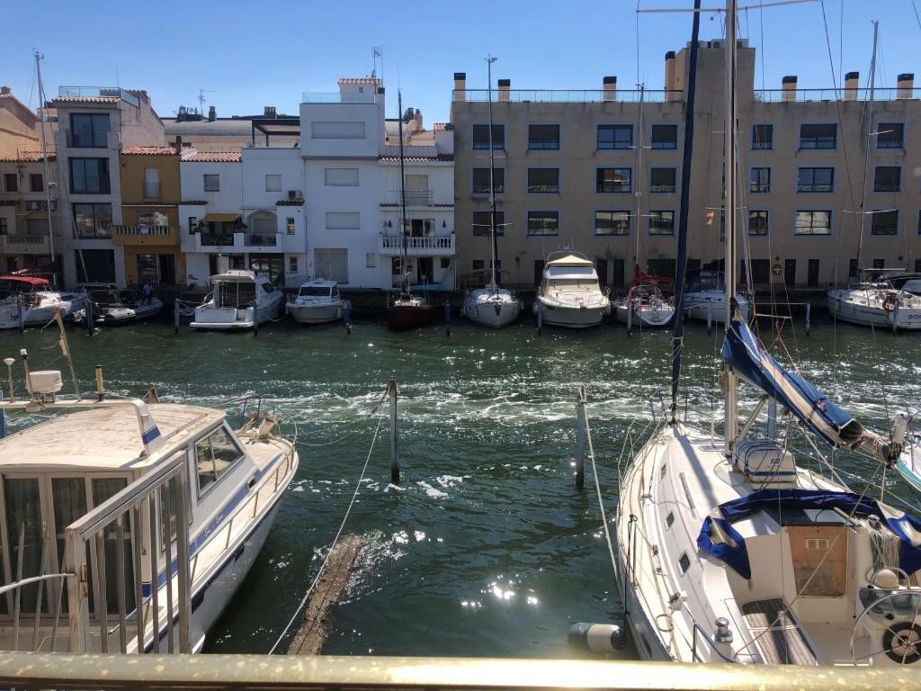 Port Ambar - Apartamento En La Marina De Empuriabrava - Balcon Con Vistas Al Canal - Playa - Wifi 外观 照片